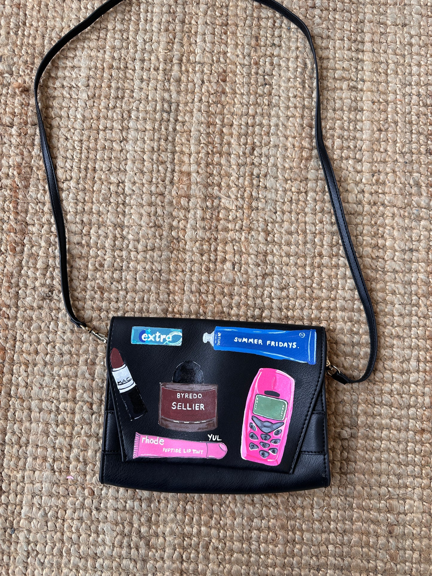 What's In My Bag / Black Crossbody