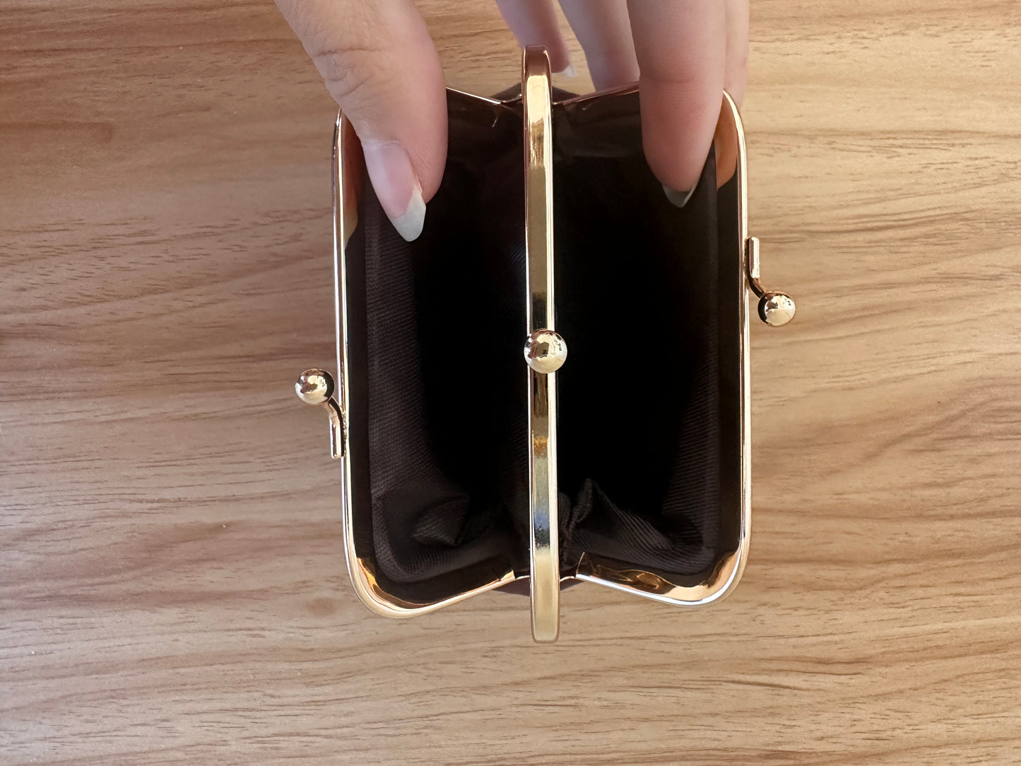 Campbell's Soup coin pouch/ Black