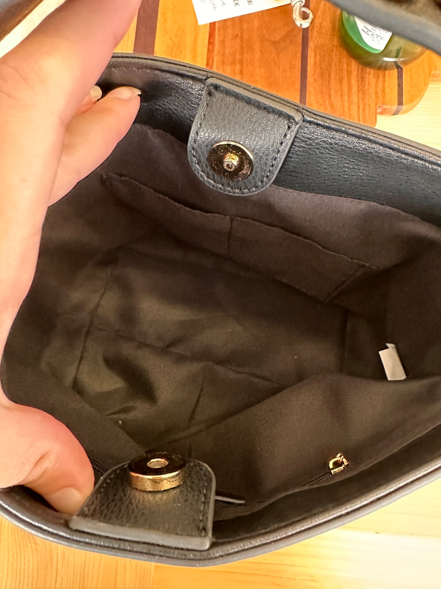 Diet Coke 2/ BCBG Black Handbag