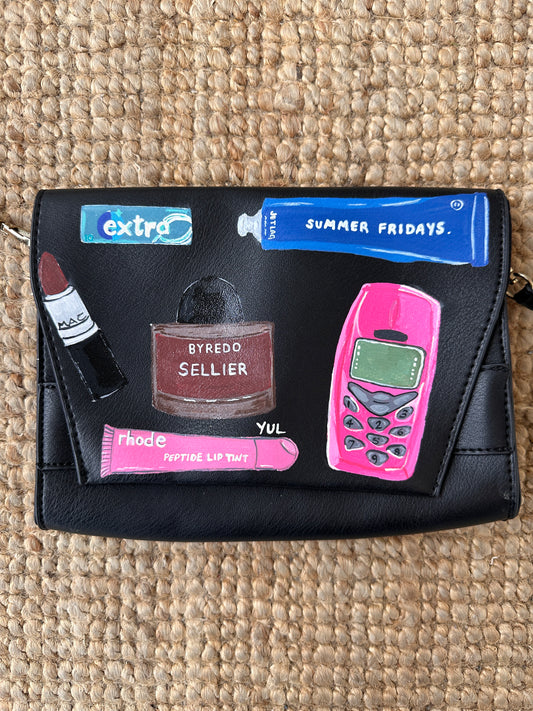 What's In My Bag / Black Crossbody