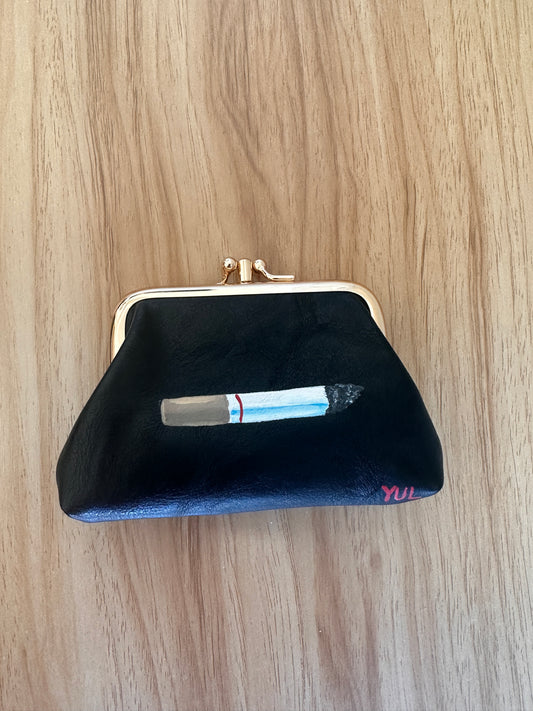Cigarette Coin Pouch- Black