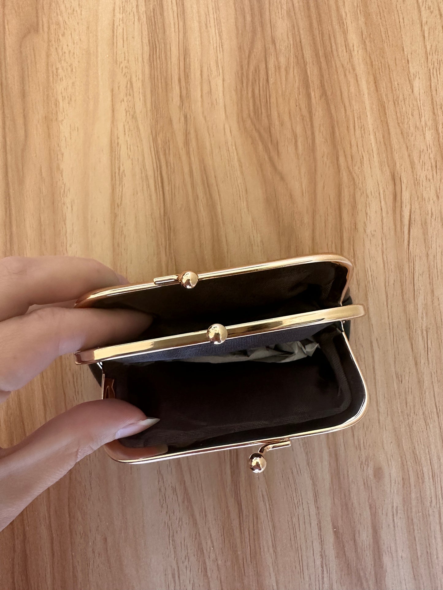 Cigarette Coin Pouch- Black